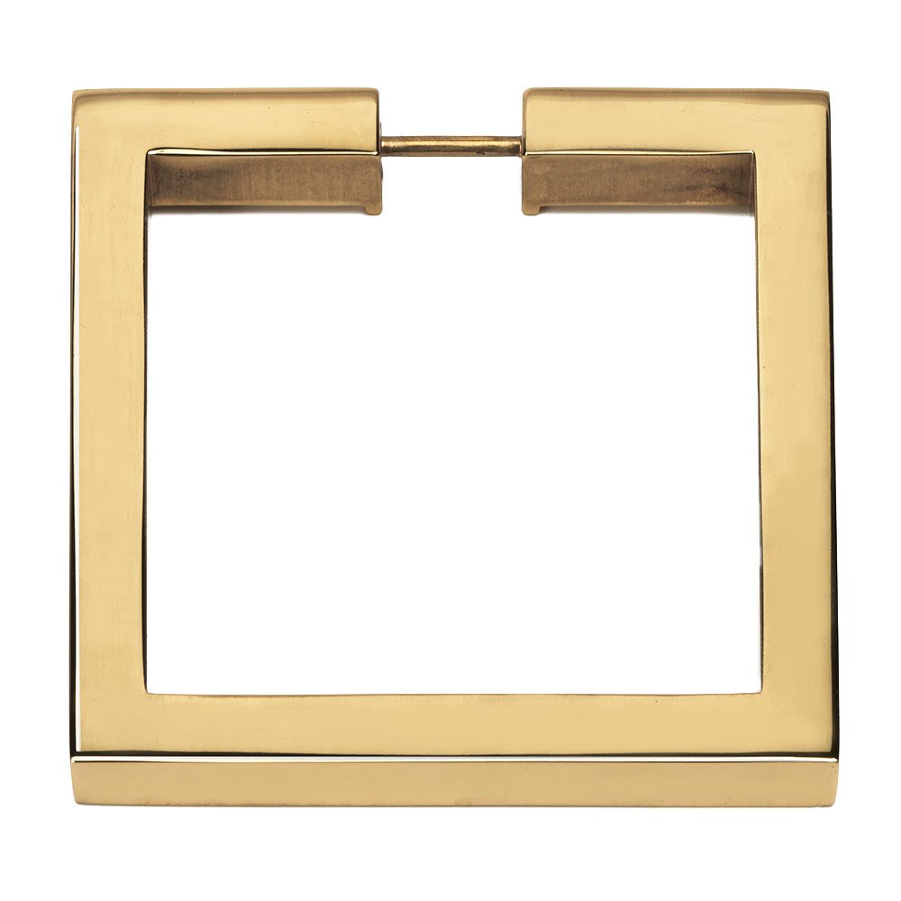 3 1/2" Square Ring in Polished Brass