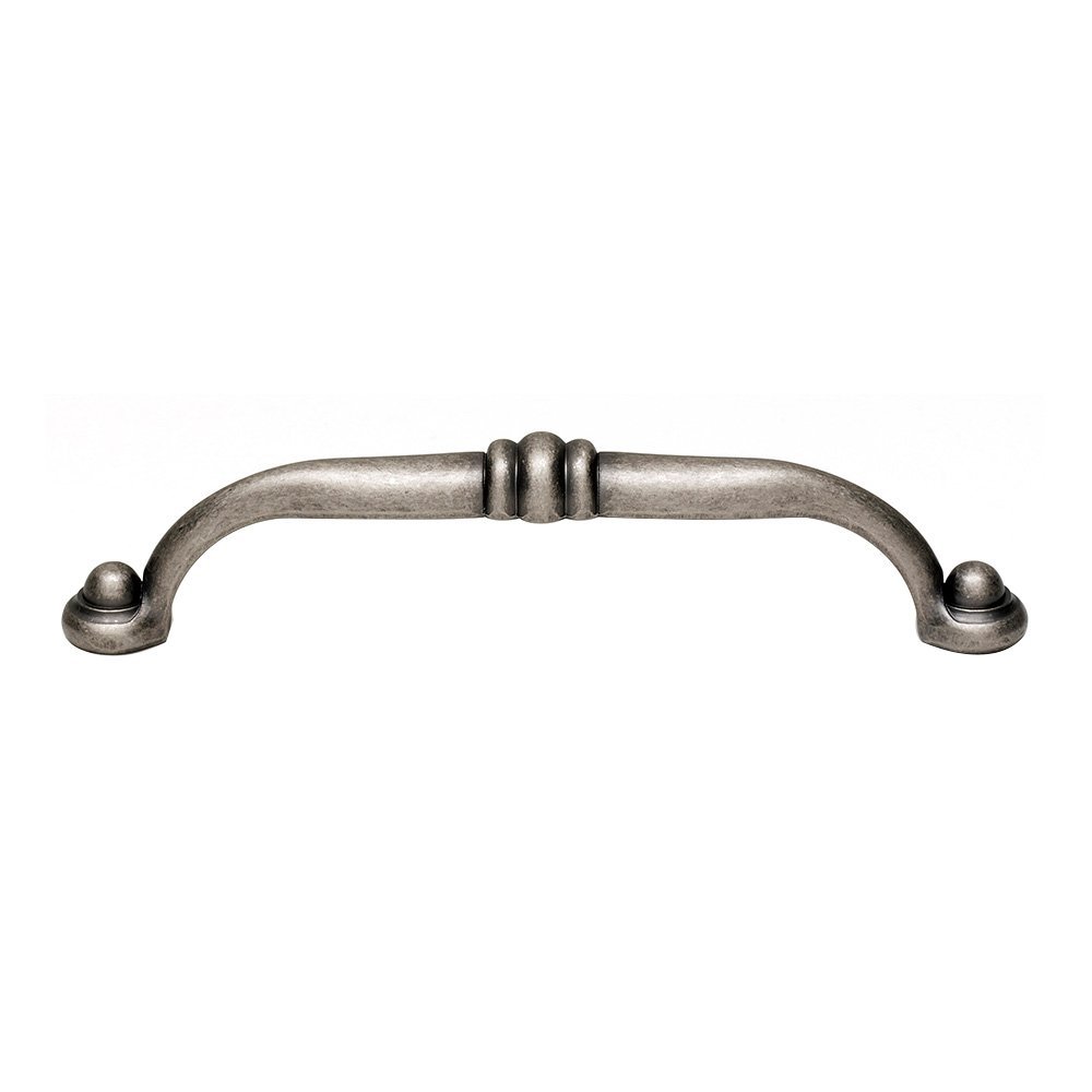 5" Centers Traditional Pull in Distressed Nickel