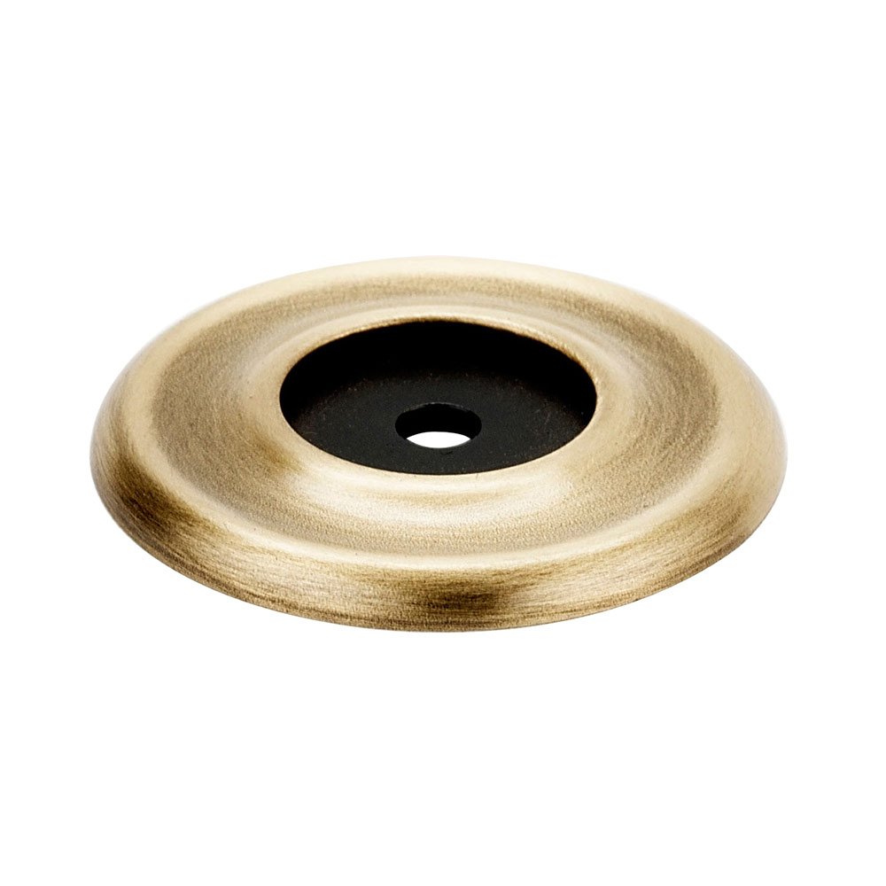 Solid Brass 1 1/4" Recessed Backplate for A817-14 and A1151 in Antique English