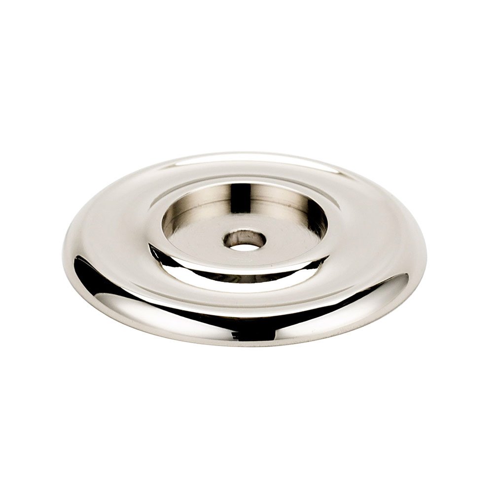 Solid Brass 1 1/4" Recessed Backplate for A817-14 and A1151 in Polished Nickel