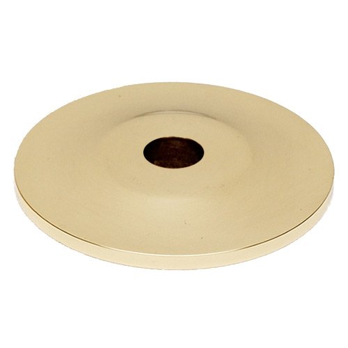 Solid Brass 1" Backplate in Unlacquered Brass