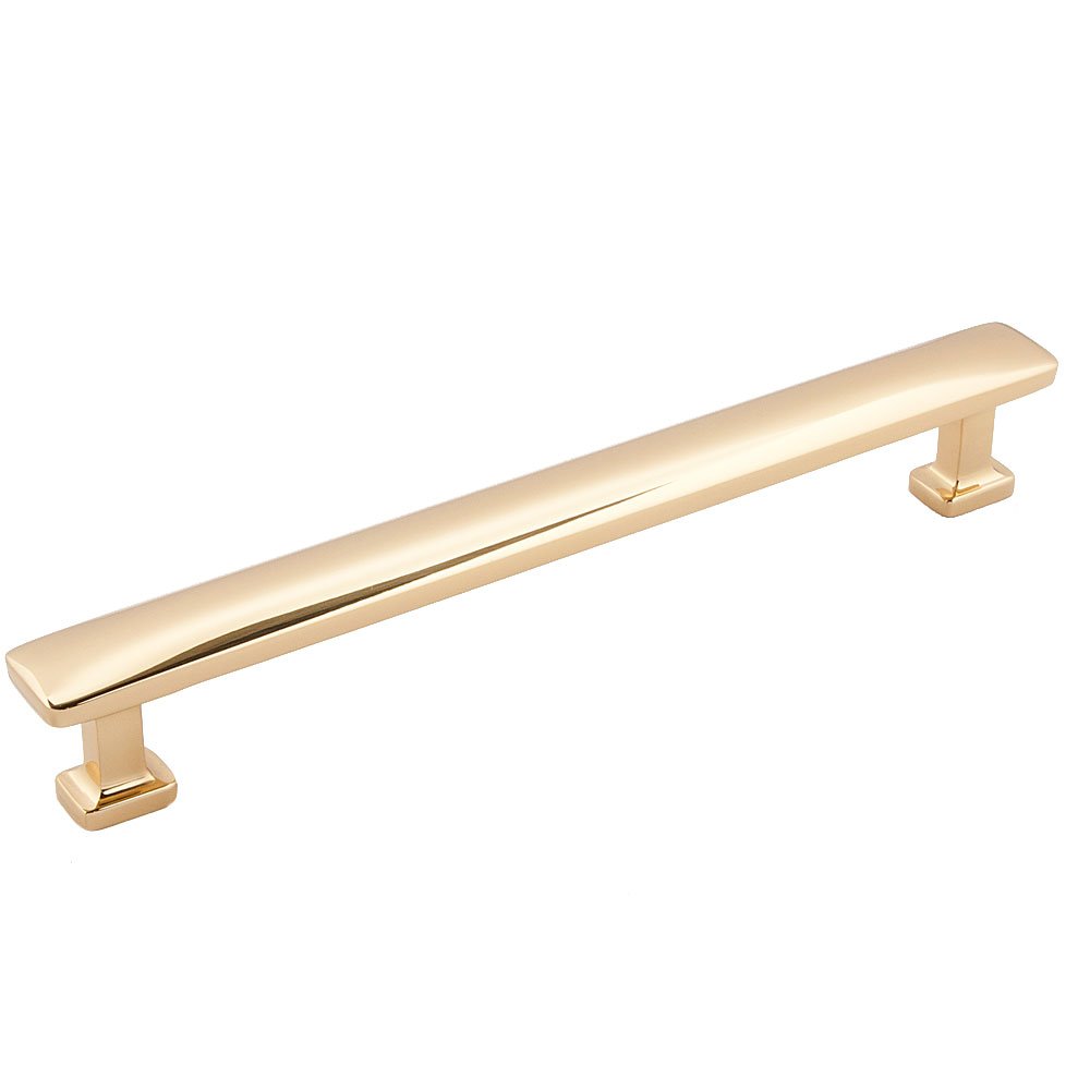 8" Centers Appliance/Drawer Pull in Polished Brass