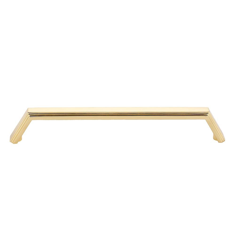 Solid Brass 12" Centers Appliance Pull in Polished Brass