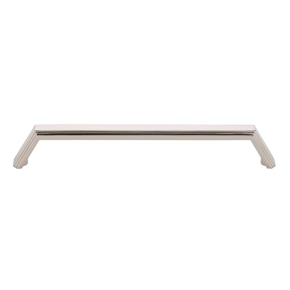 Solid Brass 12" Centers Appliance Pull in Polished Nickel