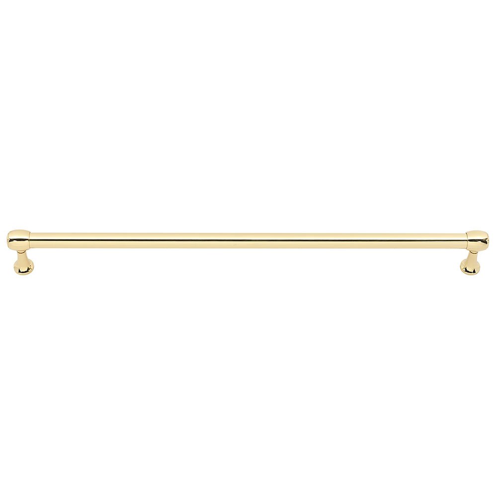 18" Centers Appliance / Drawer Pull in Unlacquered Brass