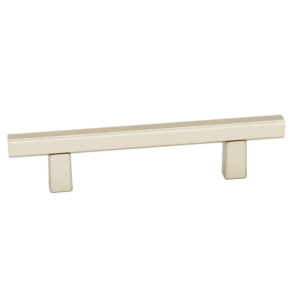 4" Centers Smooth Bar Pull In Matte Nickel