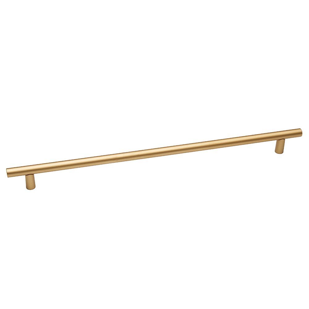 12" Centers Smooth Bar Appliance Pull in Champagne
