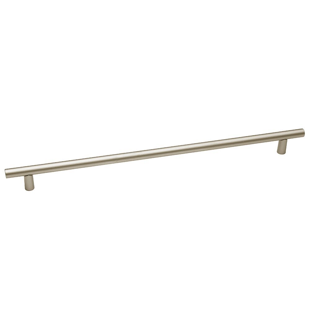 24" Centers Smooth Bar Appliance Pull in Matte Nickel
