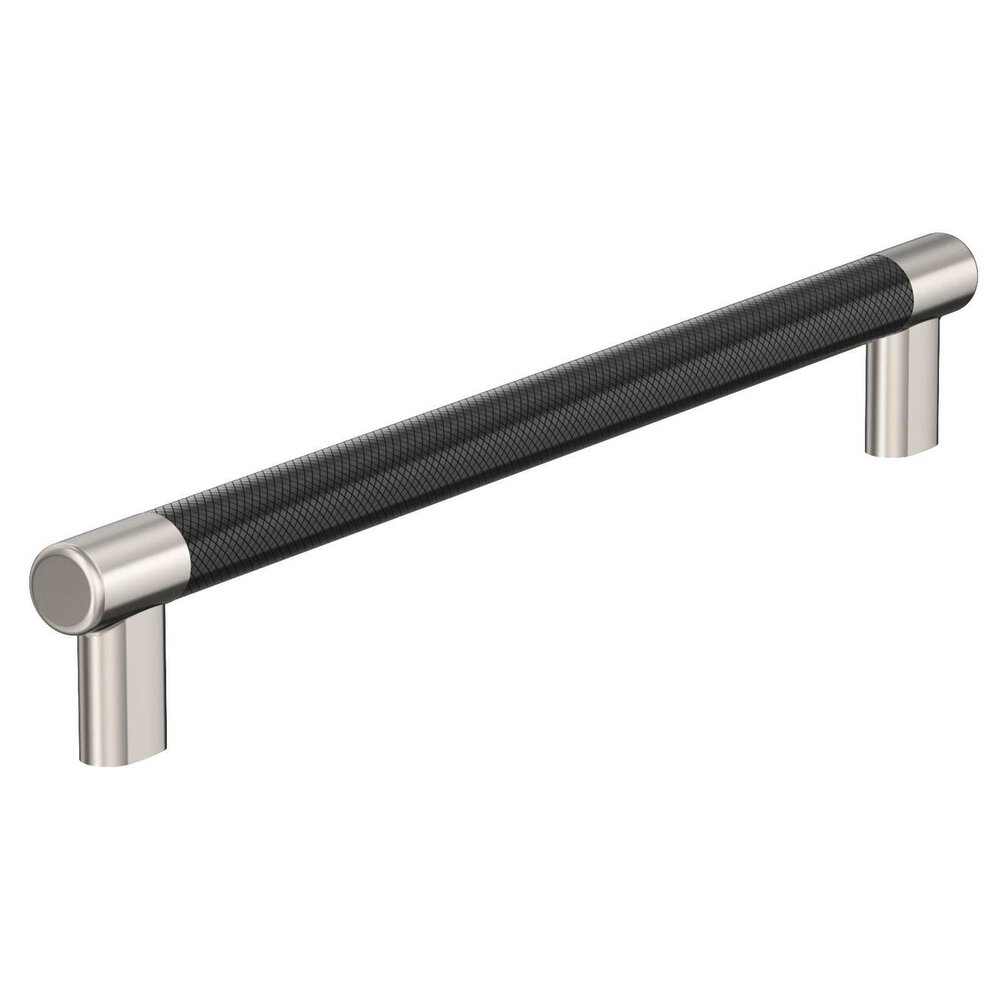 12 inch (305mm) Center-to-Center Polished Nickel/Black Bronze Appliance Pull