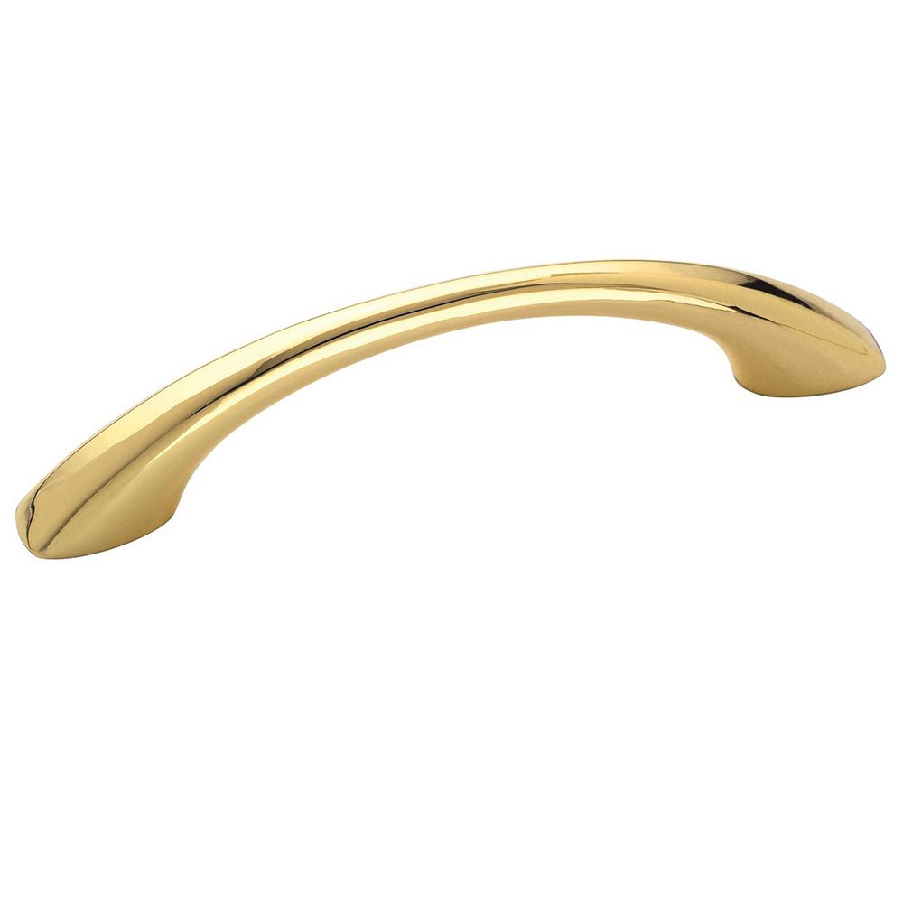 3 3/4" Centers Allison Pull in Polished Brass