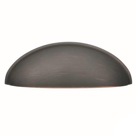 3" (76mm) Centers Cup Pull in Oil Rubbed Bronze