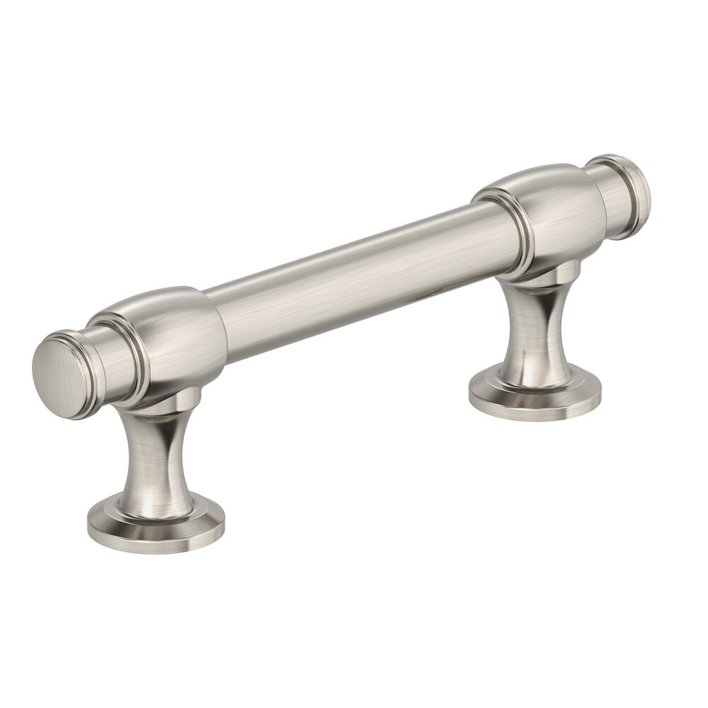 3" Centers Winsome Cabinet Pull In Satin Nickel