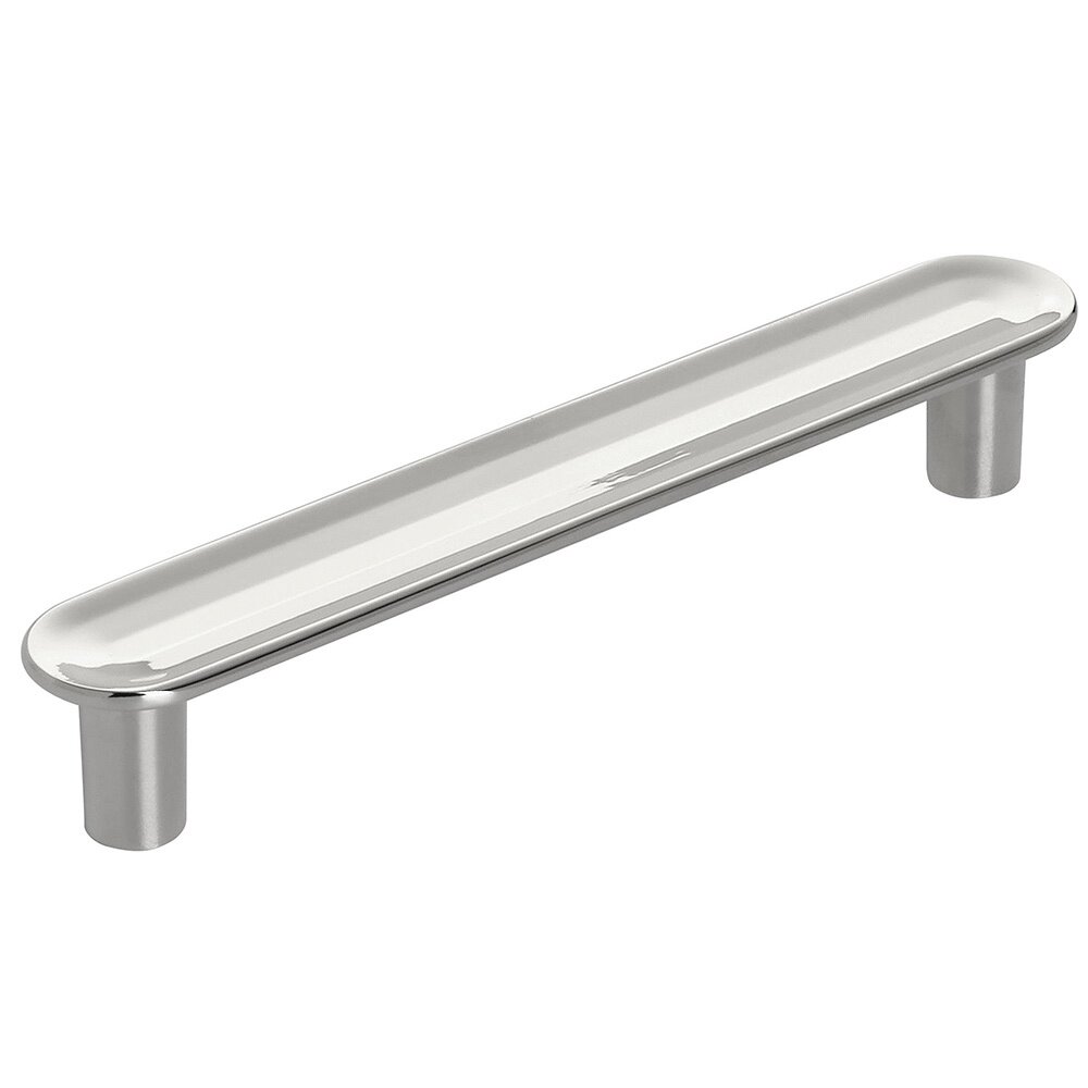3 3/4" (96mm) Centers Straight Pull in Polished Nickel