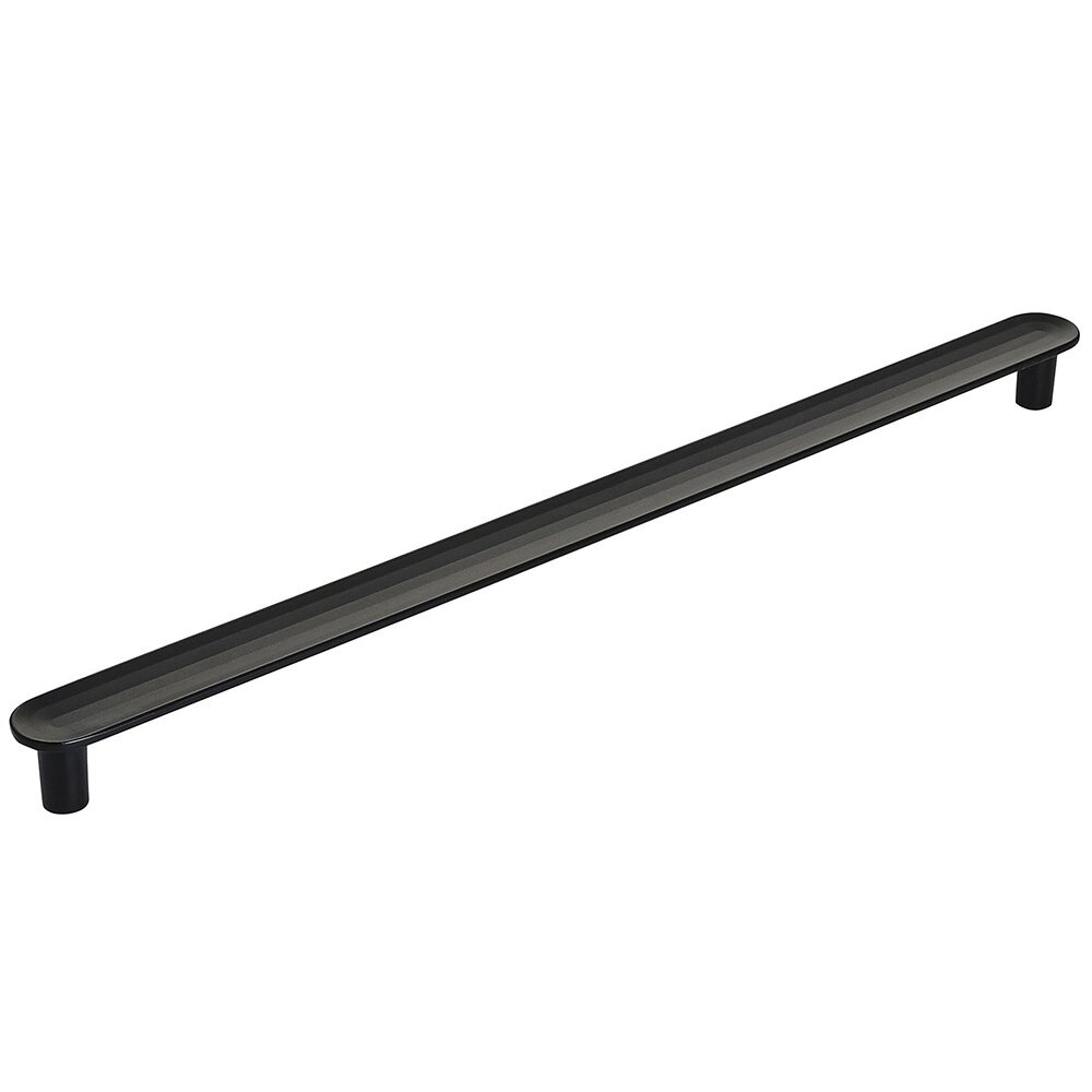 10" (256mm) Centers Straight Pull in Flat Black