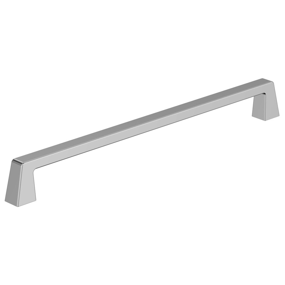 10 1/16" Centers Blackrock Cabinet Pull In Polished Chrome