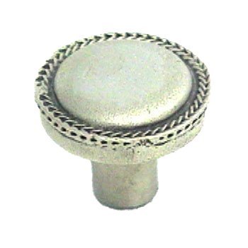 Marlowe Large Knob in Pewter with Cherry Wash