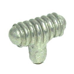Round-Off Knob - Small in Brushed Natural Pewter