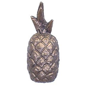Pineapple Knob in Pewter Bright