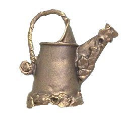 Watering Can Knob (Facing Right) in Bronze Rubbed