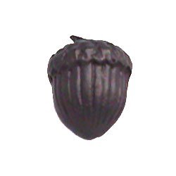 Acorn Knob (Large) in Pewter with Cherry Wash