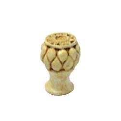Round Knob - Small in Brushed Natural Pewter