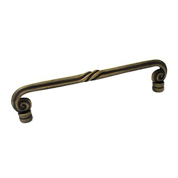 Mai Oui Thin 8" Center Pull in Antique Gold