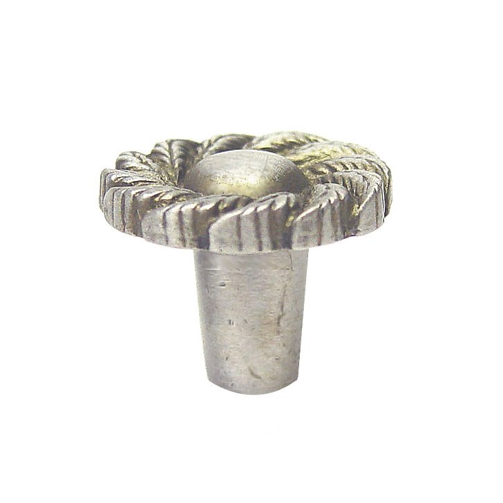Flight Small Knob in Pewter with Cherry Wash