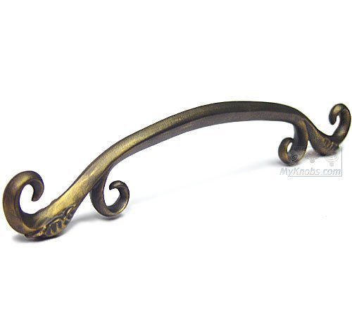 Toscana Oversized Pull in Pewter with Bronze Wash