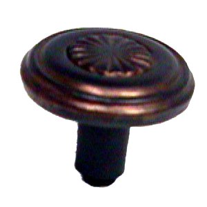 Cerrito Knob - 1 1/4" in Bronze with Copper Wash
