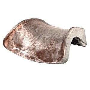 Stucco Pull B - 1 3/4" in Bronze with Copper Wash