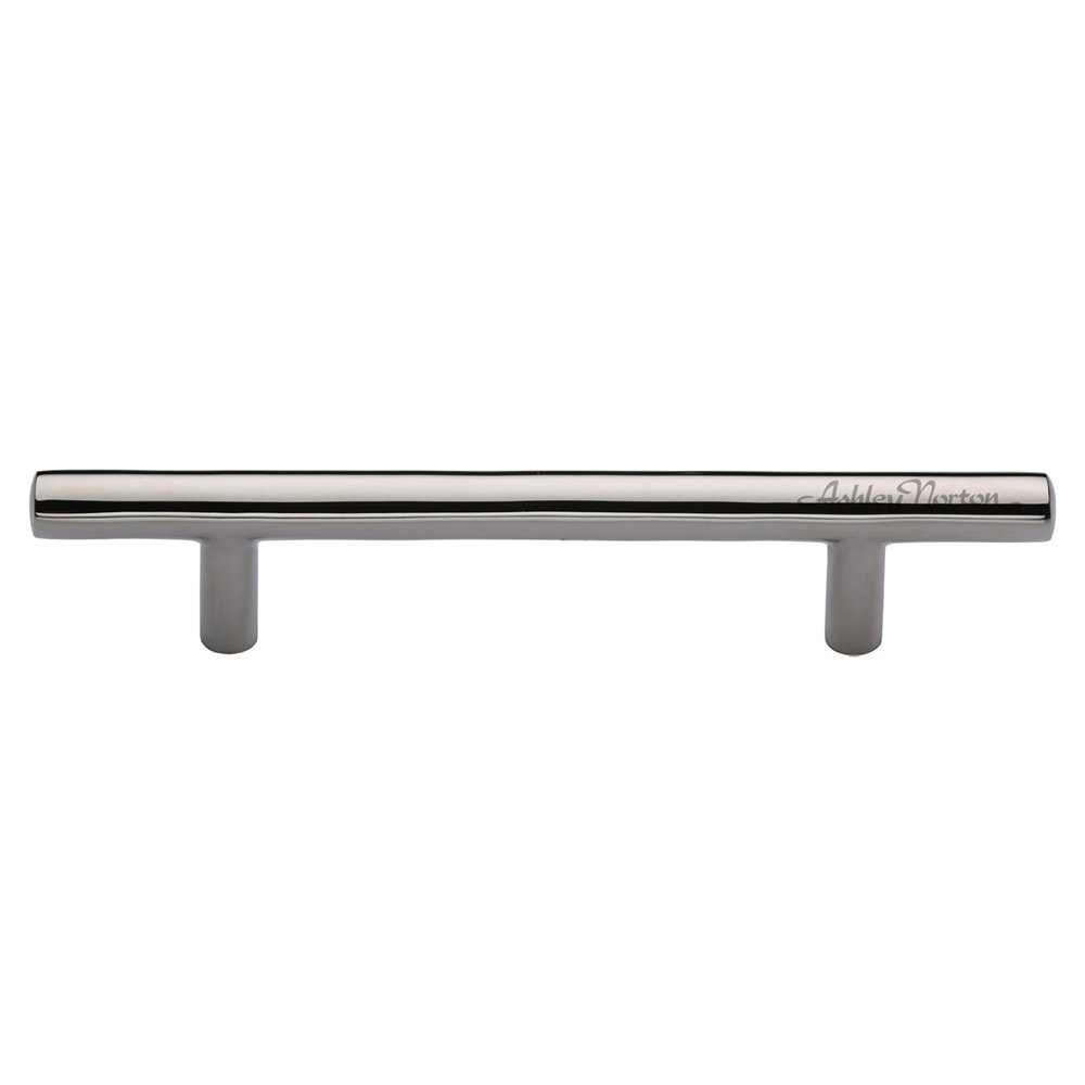 6" Centers Modern Bar Pull in Polished Nickel