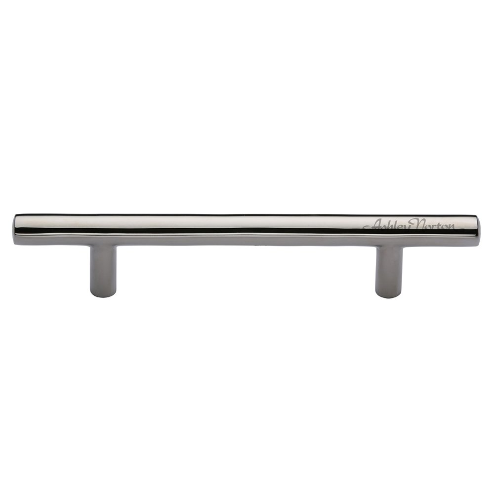 8" Centers Modern Bar Pull in Polished Nickel