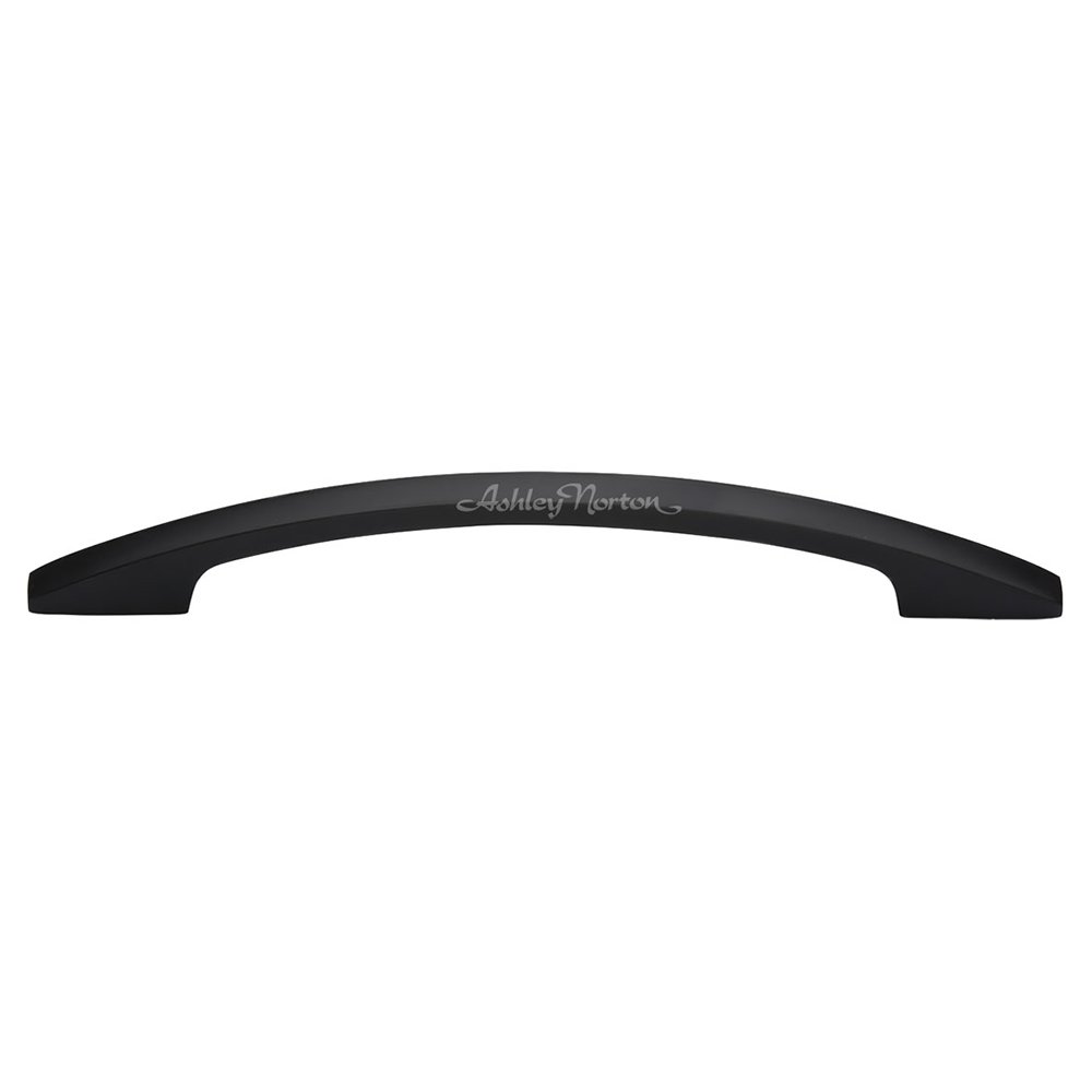 3 3/4" Centers Oval Pull in Flat Black