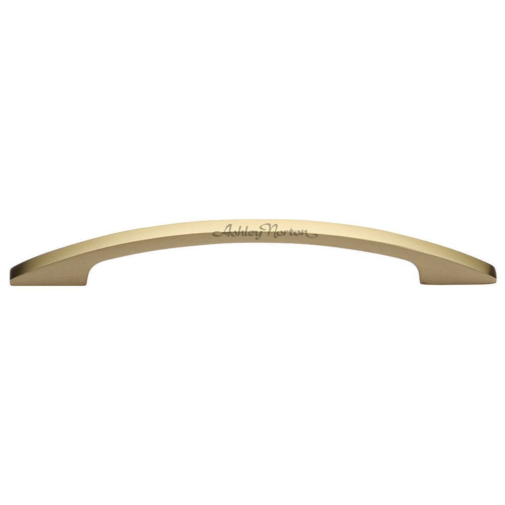 3 3/4" Centers Oval Pull in Satin Brass