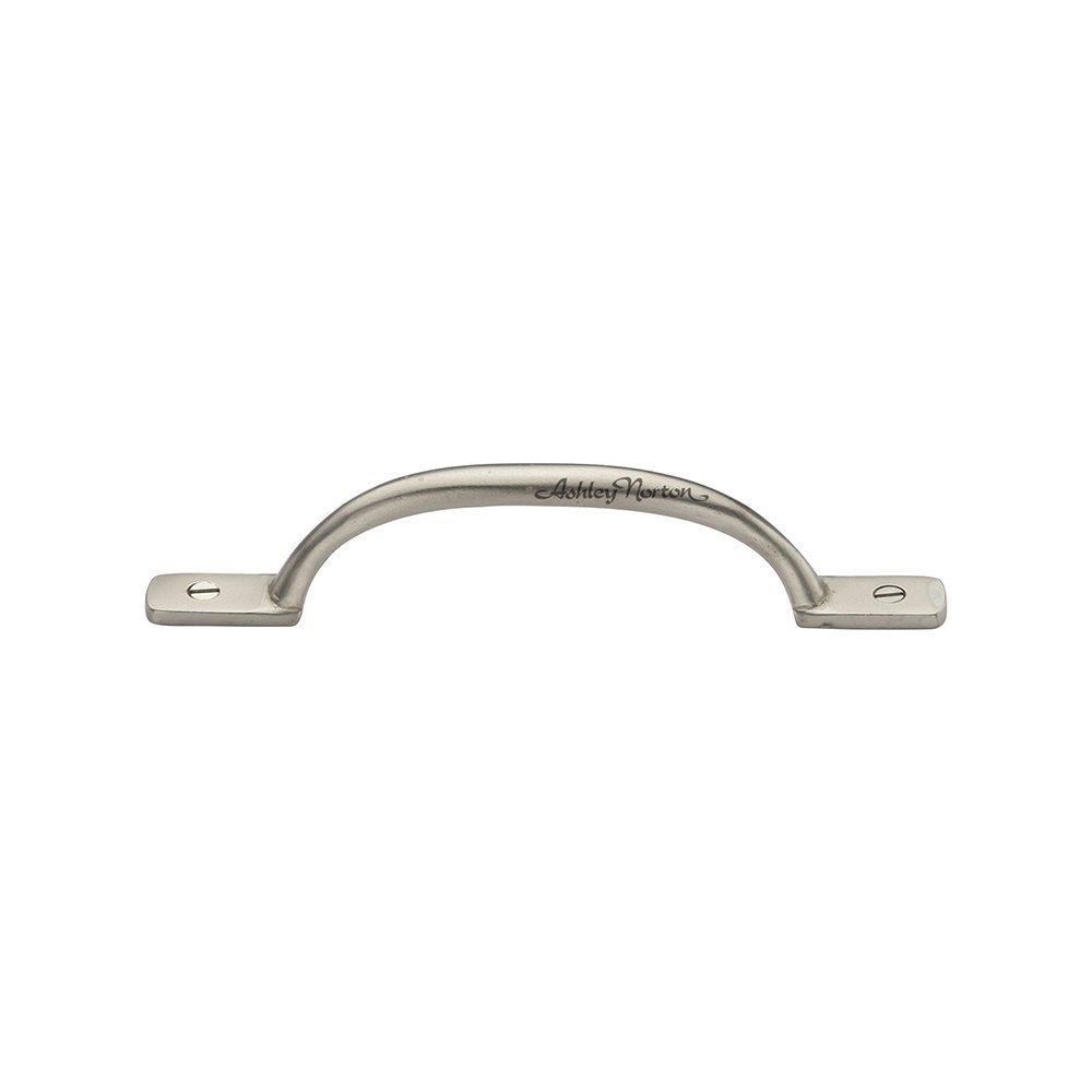 6" Long Front Mounted or Window Sash Handle in White Bronze