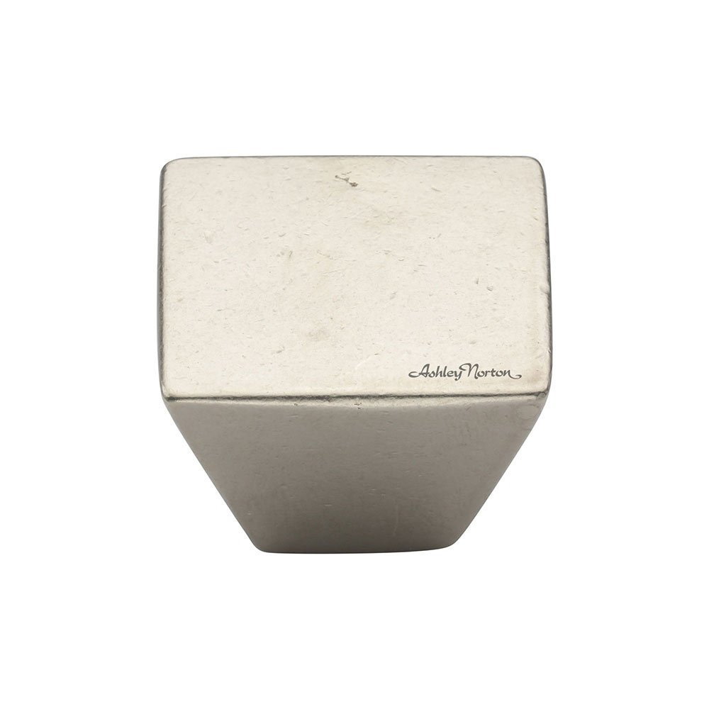 1 1/2" Long Square Conical Knob in White Bronze