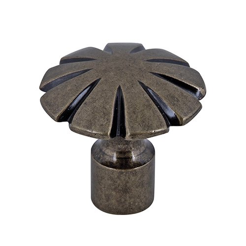 Antiquities Fluted 1 1/2" Knob in Burnished Bronze