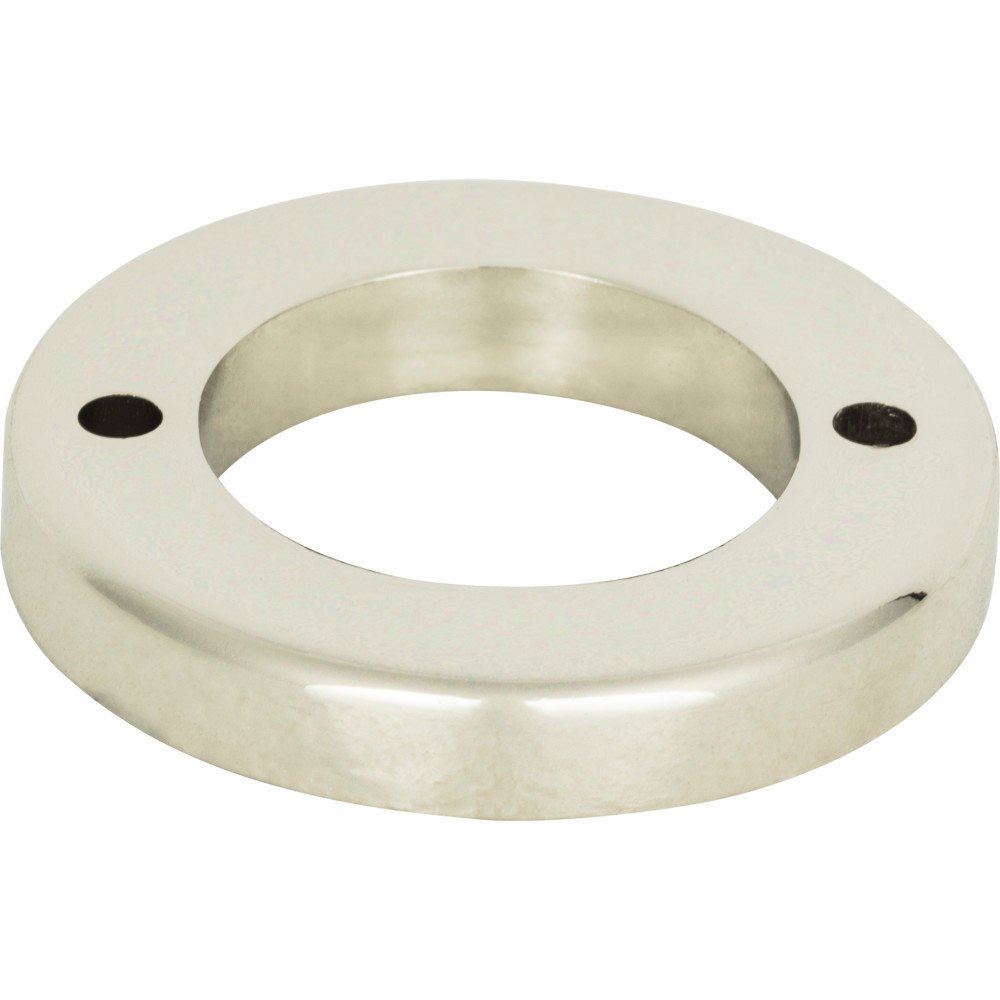 1 7/16" Centers Round Base In Polished Nickel