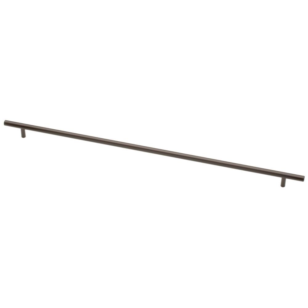 Steel Bar Pull 544mm / 624mm Steel Rubbed Bronze