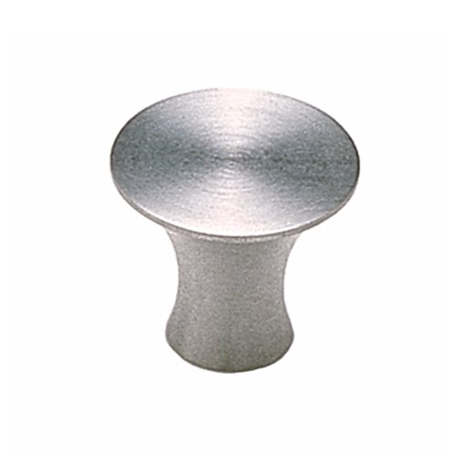 1 1/8" Curve Knob in Brushed Stainless