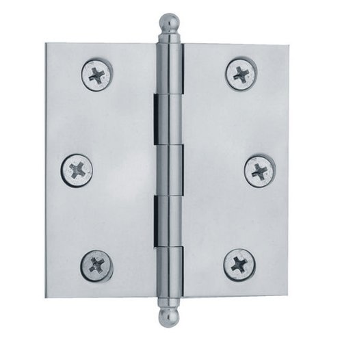2 1/2" Cabinet Hinge with Ball Tip in Polished Chrome