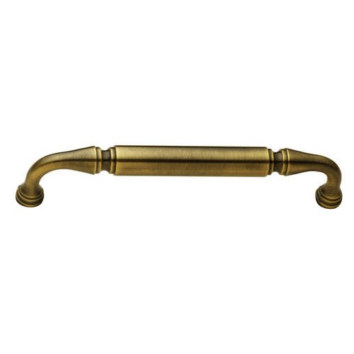 10" Centers Richmond Surface Mounted Door Pull in Satin Brass & Black