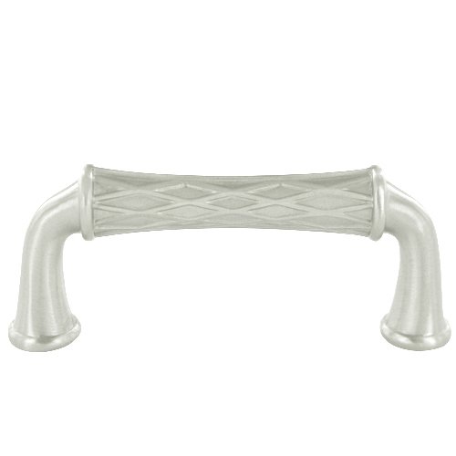 3" Centers Couture A Handle in Satin Nickel