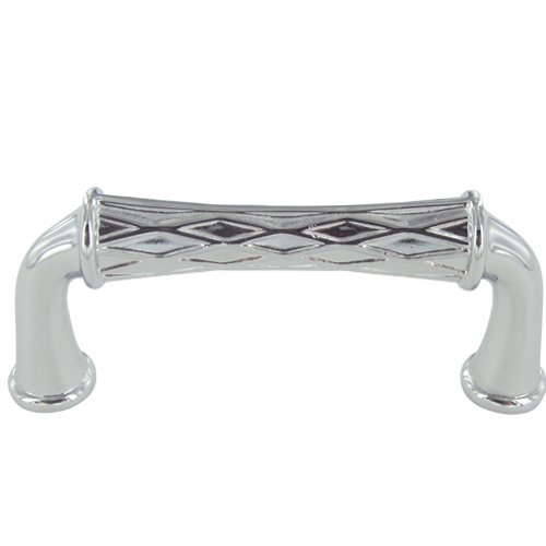 3" Centers Couture A Handle in Polished Chrome