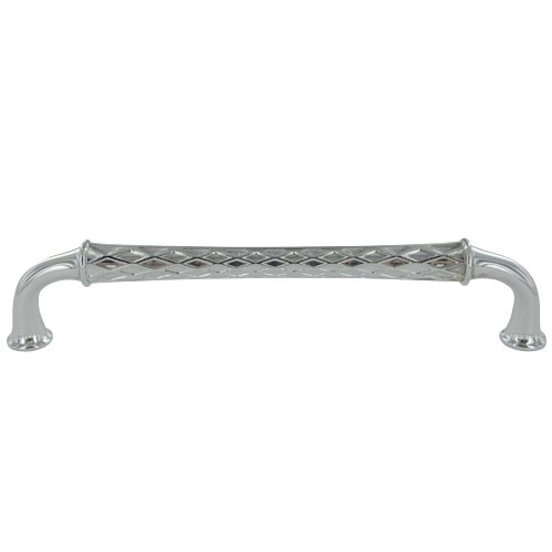 8" Centers Couture A Appliance Pull in Polished Chrome