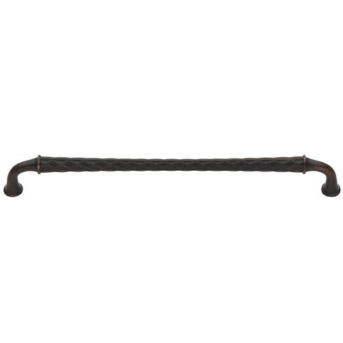 12" Centers Couture A Appliance Pull in Venetian Bronze