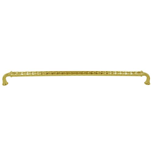 18" Centers Couture A Appliance Pull in Polished Brass