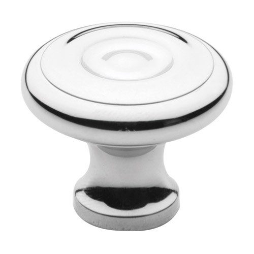 1 1/4" Diameter Colonial Knob in Polished Chrome