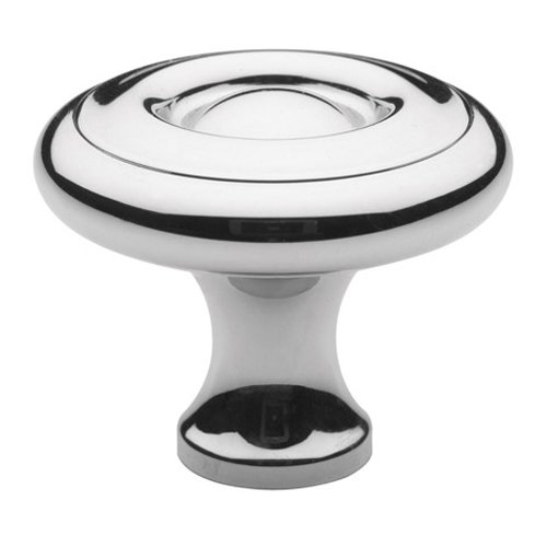 1 1/2" Diameter Colonial Knob in Polished Chrome