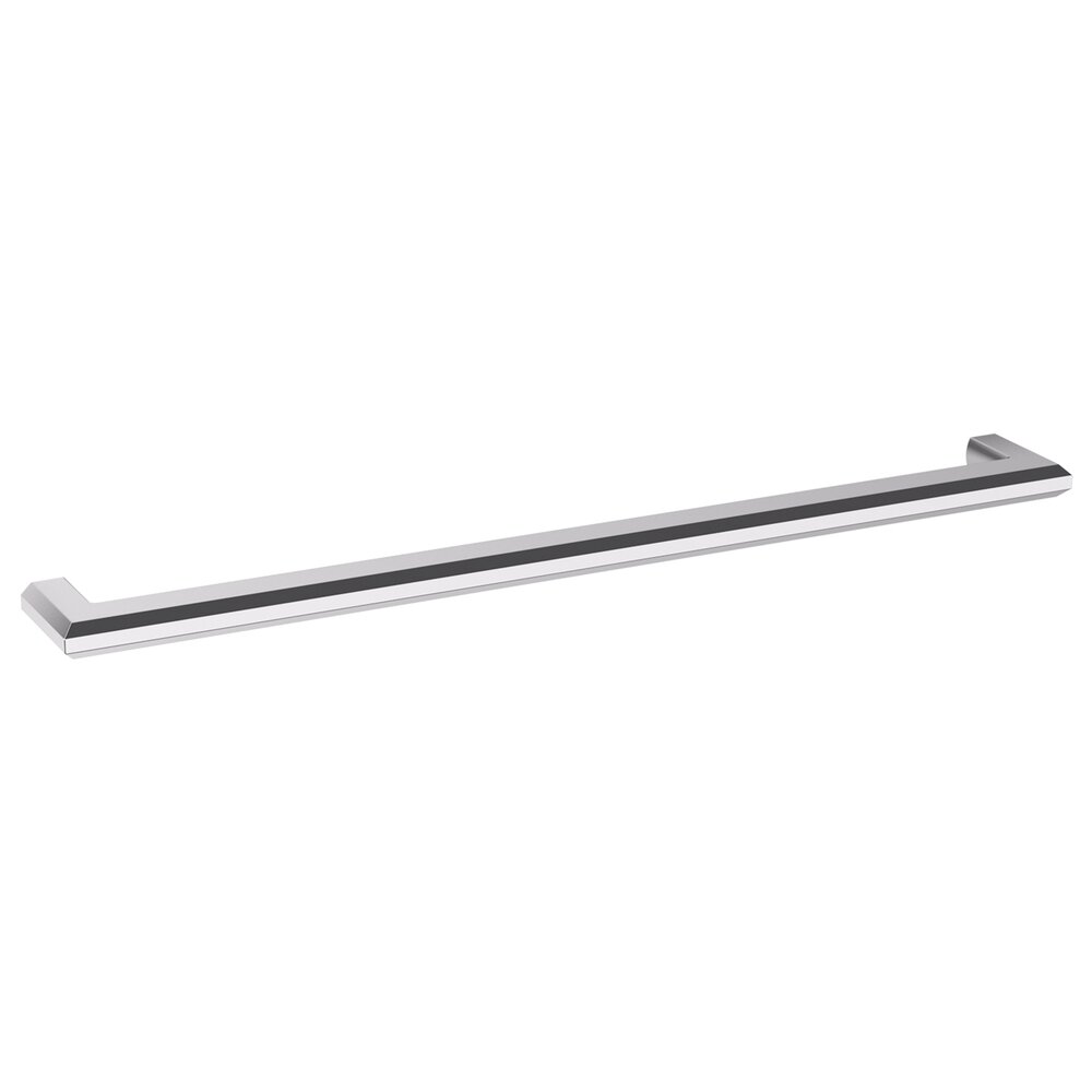 18" Centers Bevel Appliance Pull in Polished Chrome